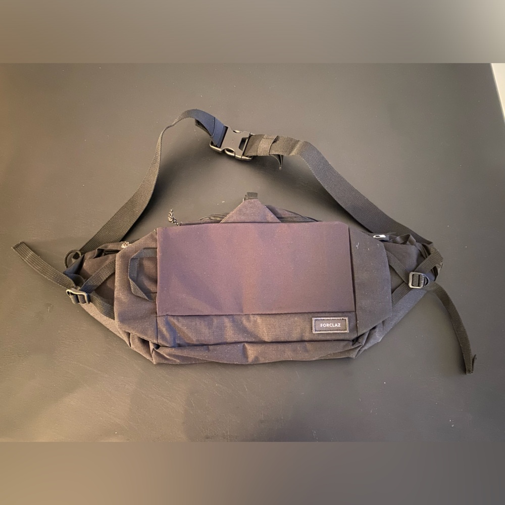 🖤 Forclaz Black Crossbody Bag 🖤